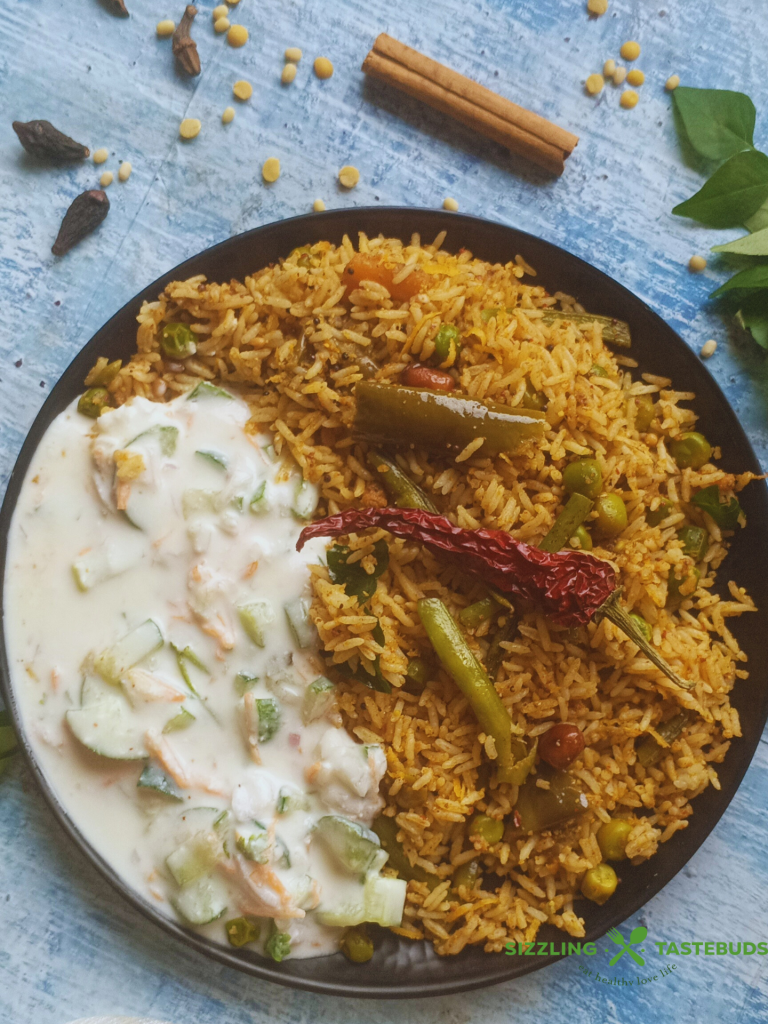 Vangibhath is a flavourful, traditional, Rice dish made in Karnataka with sauteed brinjals, rice and an aromatic spice powder. Served as main course or for a quick one pot meal.