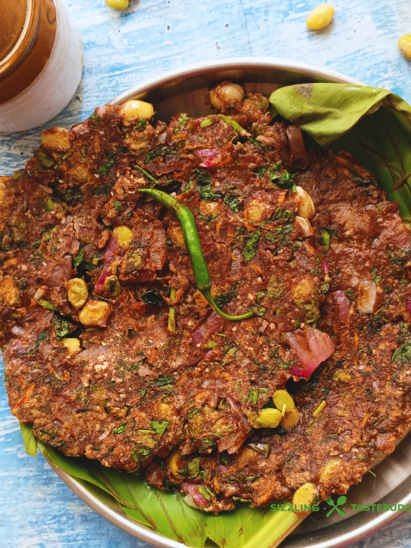 Matar Ragi Rotti Ragi Rotti | Finger Millet flatbread | Nachni Roti