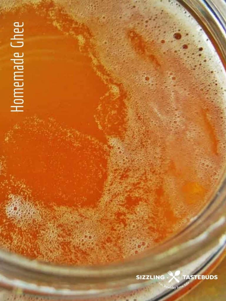 Homemade ghee