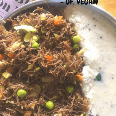 Ragi Sevai | Ragi Semiya Upma | Finger Millet String Hoppers