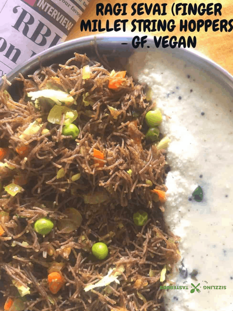 Ragi Sevai | Ragi Semiya Upma | Finger Millet String Hoppers