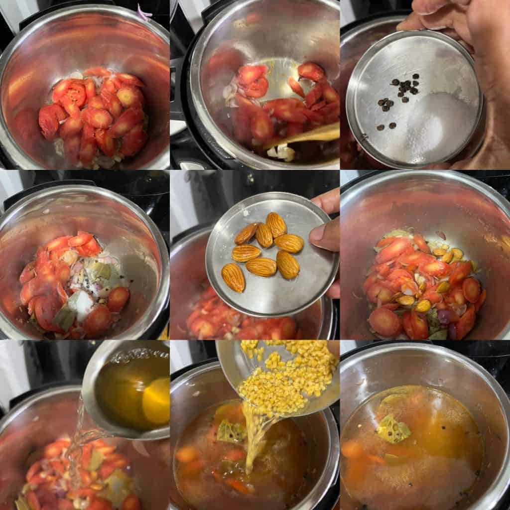 Instant Pot Carrot Almond Soup | GF,Vegan