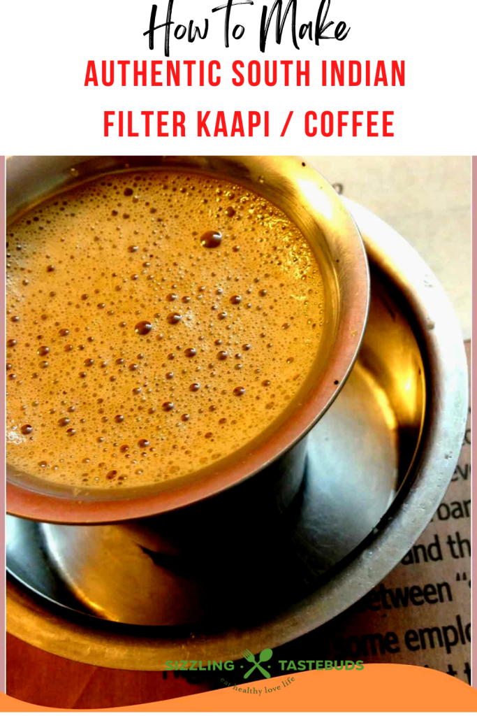 Learn to make Authentic South Indian Filter Coffee at home, with a lot of tips and tricks to get that perfect cuppa!