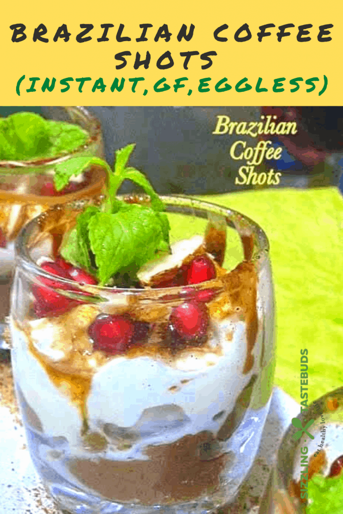 A Zero Cook Instant dessert with Brazilian Coffee flavours. Served best chilled for party or as a summer treat