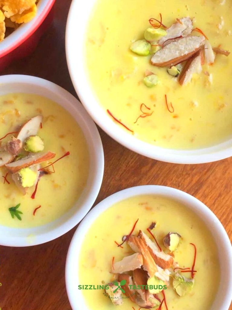 A densely rich Indian Dessert, Cornflakes Rabri is an insanely delish quick Indian Dessert you can whip up for Diwali, Holi or any celebration in a jiffy.