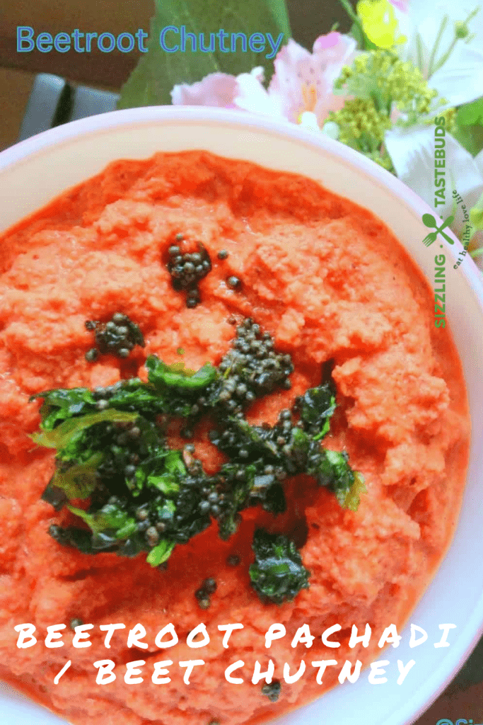 Beetroot chutney is a vegan, Gluten free dip or chutney made with beets and coconut. Served as a dip to Indian Breakfast dishes 