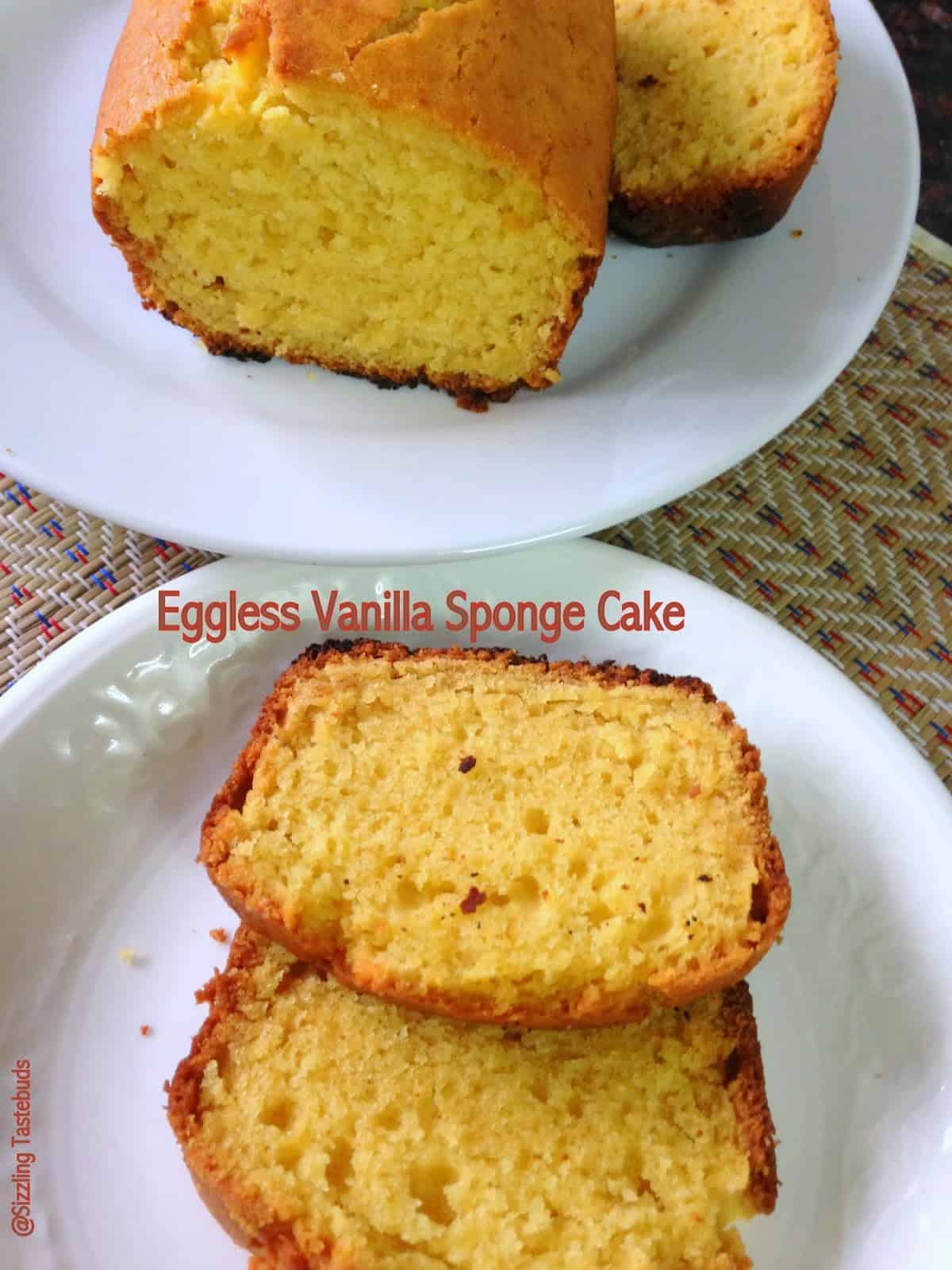 vanilla sponge cake using eggs recipe  rich vanilla sponge cake 