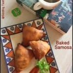 Baked Samosa, and a reason to indulge :-)