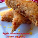 Welsh Pecan Apple Cinnamon Wholewheat scones