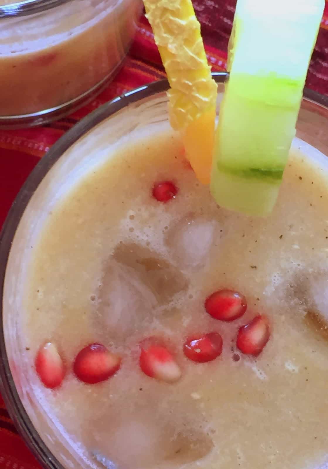 5 Minutes Cucumber Lassi - Sandhya's Kitchen