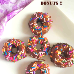 Baked Vegan Mini Chocolate Donuts are an exotic mini chocolatey treat to indulge as a snack or breakfast, Perfect for a party or putluck too.