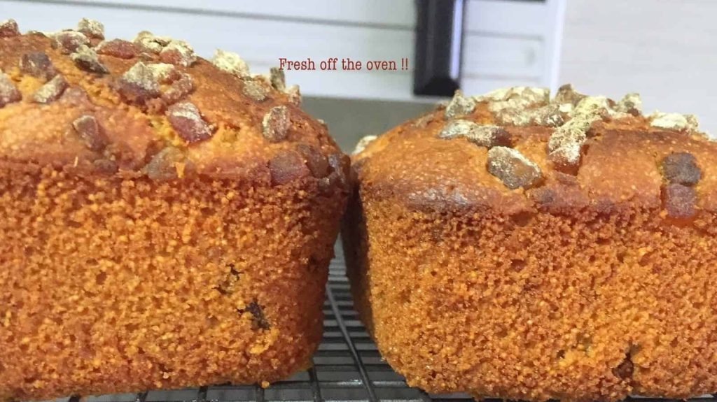 Browned Butter Semolina Pumpkin Bread is a quick and delicious, eggless bread made with Semolina, Wholewheat flour and homemade Pumpkin Puree. Serve it as a snack or for breakfast.