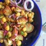 Zero Oil Sweet Potato and Chickpea Salad - Vegan and Gluten Free | Easy Salad Recipes | Diabetic Foo...