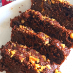 Eggless Double Chocolate Zucchini Bread