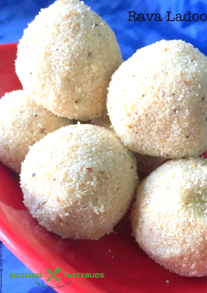 Rava Ladoo a.k.a Rava Laddu is a quick to make semolina sweet. Made as an offering to God for Janmashtami or Diwali