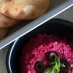 Beetroot Hummus | GF & Vegan Dip