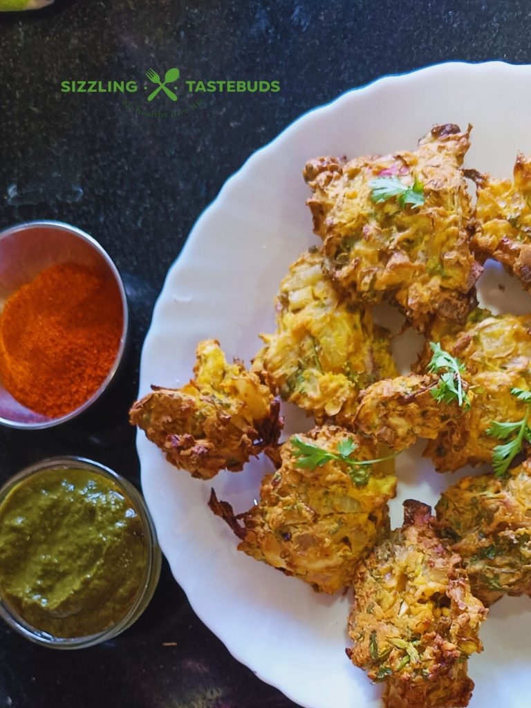 pako Onion Pakora Air Fryer • Simple Sumptuous Cooking