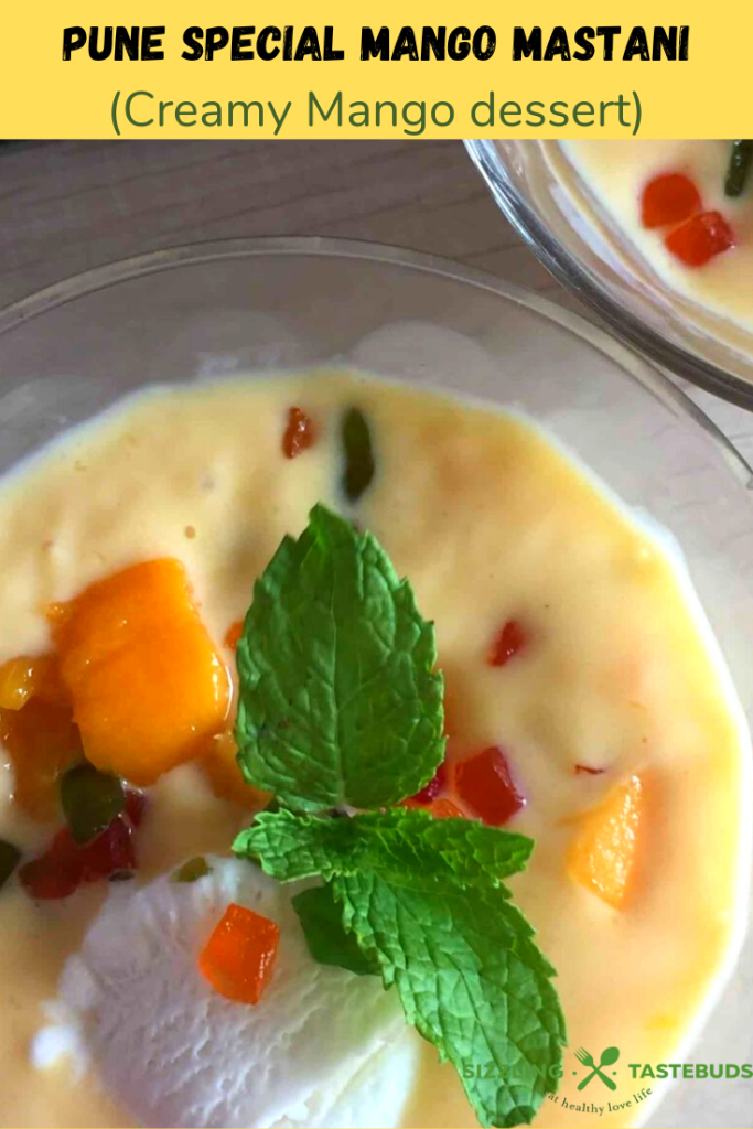 Mango Mastani is a uber delish dessert made with Fresh Mango, Cream and is a favourite in the Mango season as a quick dessert