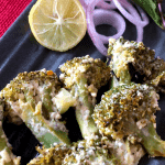 Tandoori Malai Broccoli is a quick to make tasty snack that is also Gluten Free. Made in the Tandoor or Oven to serve at parties or potluck.