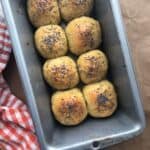 Vegan Saffron-Infused Sweet Potato Dinner Rolls | Vegan Bakes