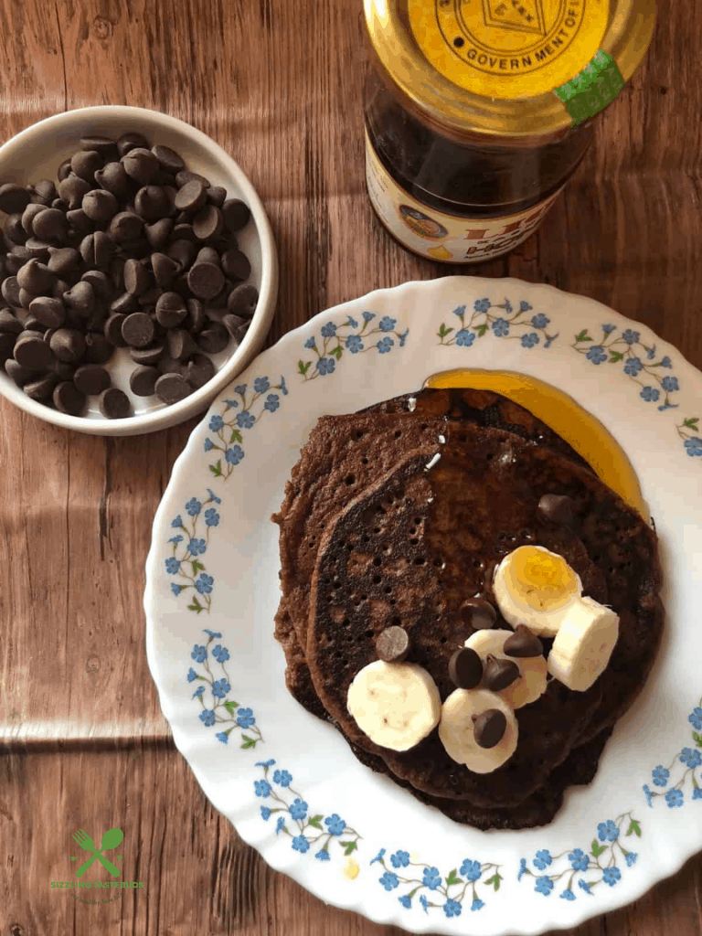 Gluten Free Chocochip Pancakes