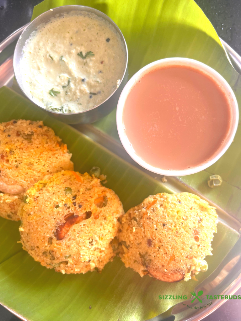 nstant Oats Idli is a quick to make Idli (steamed cakes) made with Oats and Semolina. Served with Chutney or Sambhar for a delicious breakfast or snack