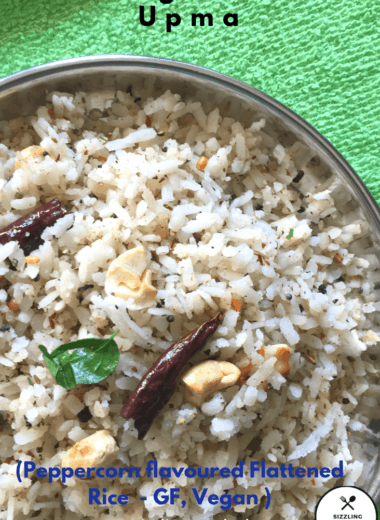 Milagu Aval or black Pepper flavoured Poha is a delicious satvik, Gluten Free and Vegan breakfast or snack made in less than 10 mins. Does not contain onion garlic too.