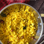 Yellina Chitranna from Karnataka | Sesame flavoured rice – GF and Vegan