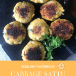 Cabbage Sattu Cutlet | How to make Cabbage Cutlet | Vegan and GF appetizers