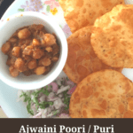 Wholewheat Ajwaini Poori + Chole Combo Meal