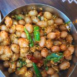 Verkadalai Sundal or Peanut Sundal is a sundal variety made during Navratri for Naivedyam. Can also be had as a high protein snack.