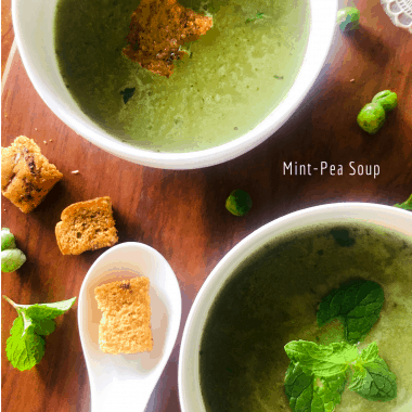 Mint Pea Soup