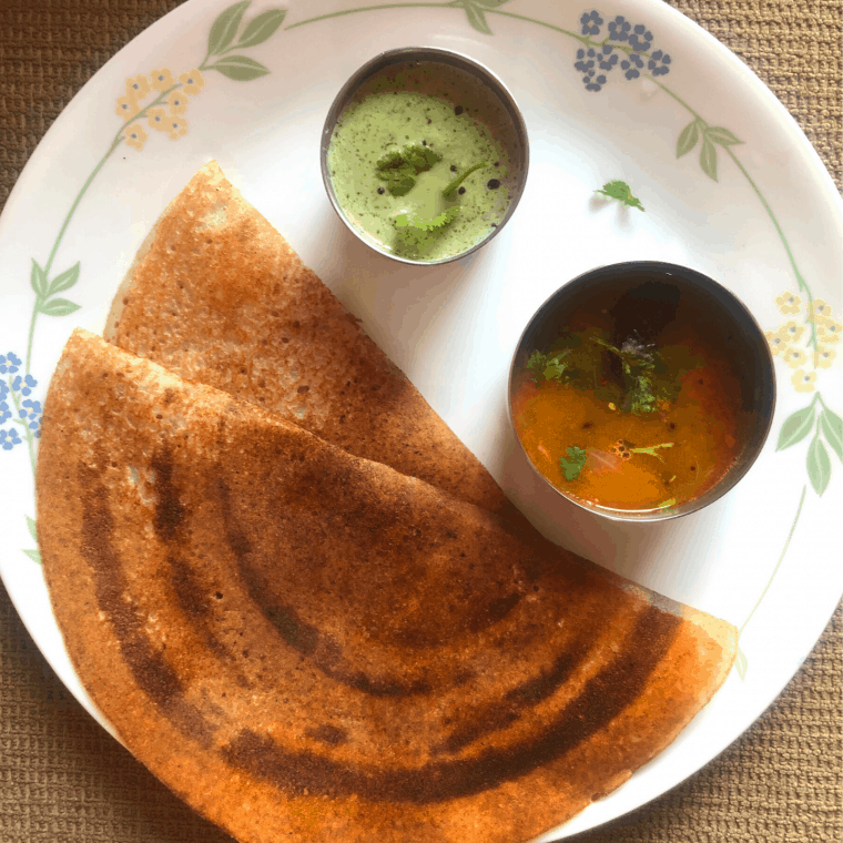No Rice Quinoa Dosa