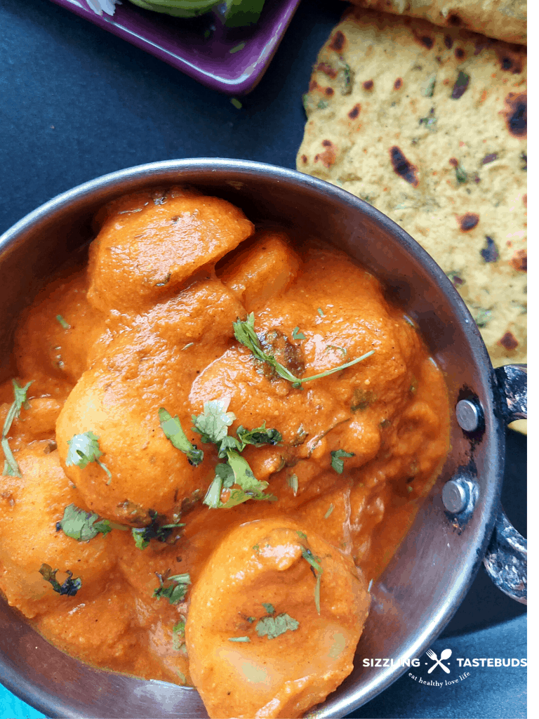 Low Fat Punjabi Style Dum Aloo