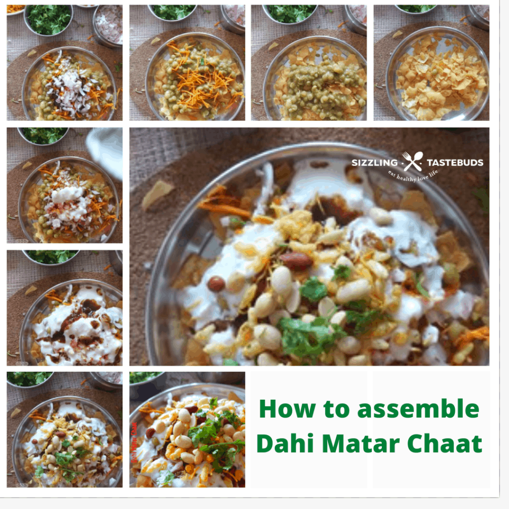 dahi matar chaat