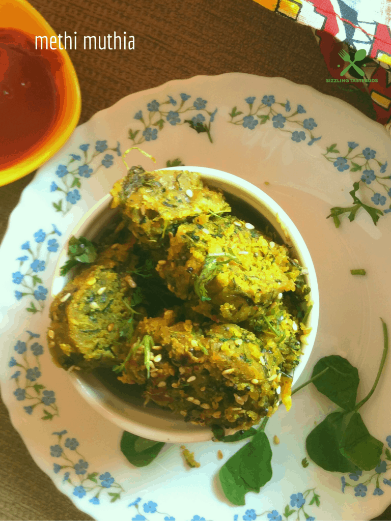 Methi Muthia | Steamed Fenugreek leaves dumplings | Vegan snack 