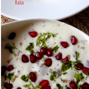 Aloo Anardana Raita