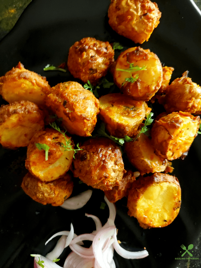Airfryer Roasted Baby Potatoes