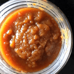 Homemade Applesauce - a delicious condiment that aids baking. Can be used as a topping to toasted bread or even pancakes.