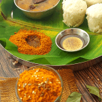 Flaxseed Molagapodi or Flaxseed Spiced Lentil Powder is a spicy condiment made in South India. It is served with Idli, Dosa, uttapams or with steamed rice.