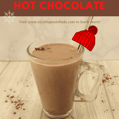 Chilli Cinnamon Hot Chocolate is a delicious 'spicy' twist on the Classic Hot Chocolate. Served as a hot beverage during Winter or any day when you feel like it.