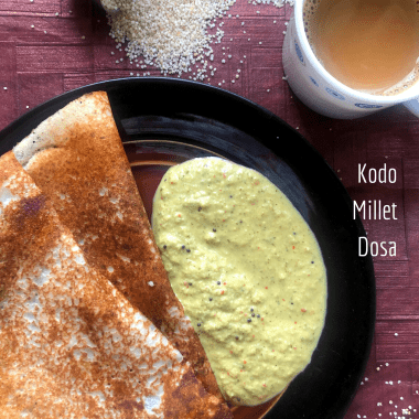 Varagu Arisi Dosai | Kodo Millet Crepes