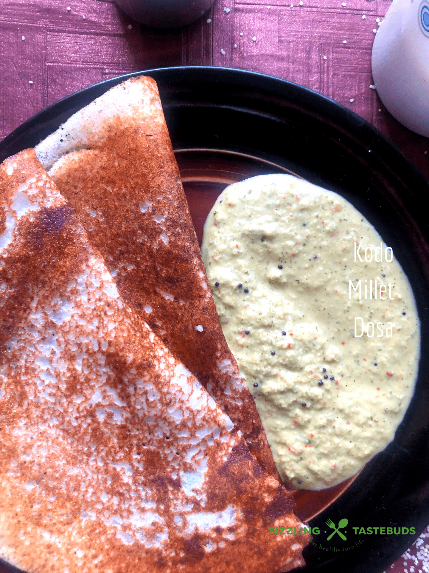 Varagu Arisi Dosai Kodo Millet Crepes