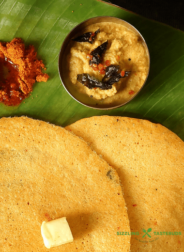 Brown Rice Adai is a gluten Free, Protein Rich and Vegan lentil + Brown Rice Dosa served for breakfast. Quick snack or sometimes dinner.