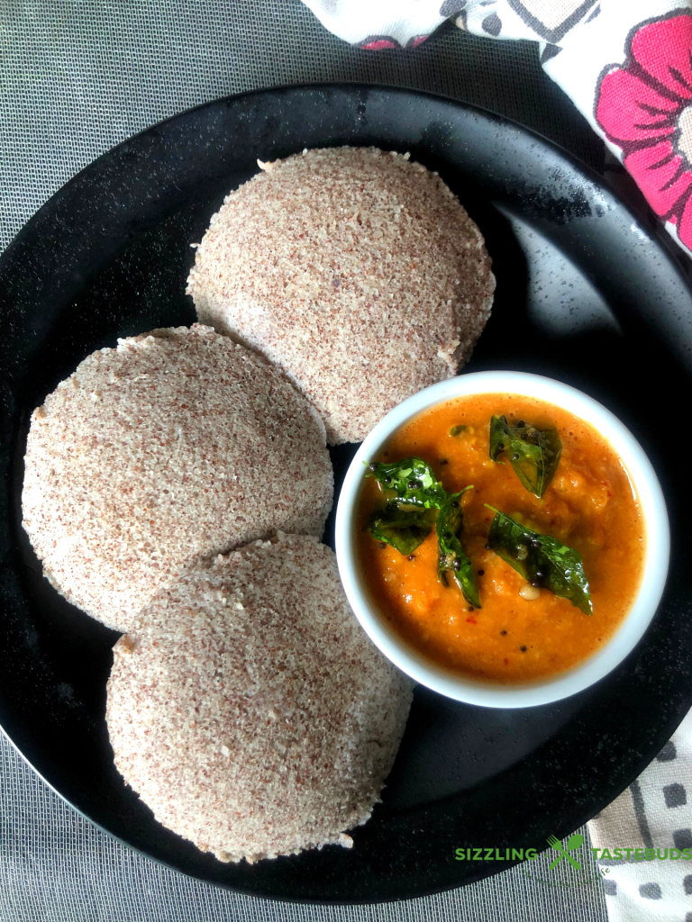 Jowar Idli | Sorghum Idli is a Gluten Free, Vegan no-Rice Idli (steamed savoury cake) made with Cracked Sorghum and Lentils. Served for Breakfast or a light dinner.