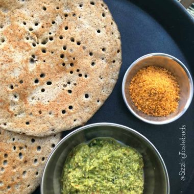 Azhagar Kovil Dosai is a special Vegan Dosa / savory Pancake made at a temple in Madurai and served as prasadam to the devotees.