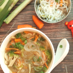 Vegan Glass noodle soup