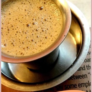 Learn to make Authentic South Indian Filter Coffee at home, with a lot of tips and tricks to get that perfect cuppa!