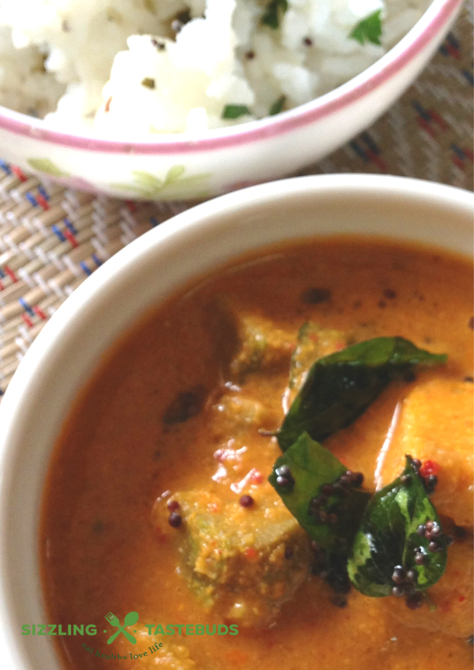 Balekayi Sasive or Sasam is a no onion no garlic Curry made with raw banana simmered in a mustard-coconut sauce. Enjoyed as a side to hot steamed rice in Udupi cuisine.