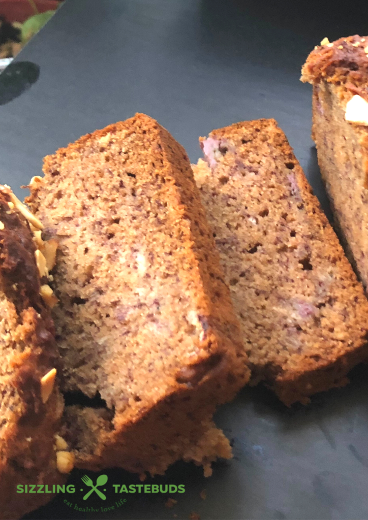 Let's make an eggless banana bread with no refined sugar or refined flour. Perfect for a snack, breakfast or a sweet nibble.